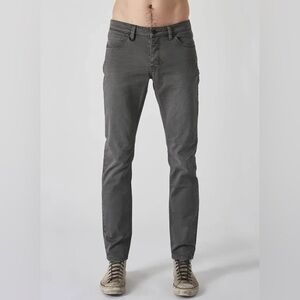 Neuw Stockholm Men’s Iggy Skinny Fit Organic Cotton Blend Grey Jeans Size 36x32